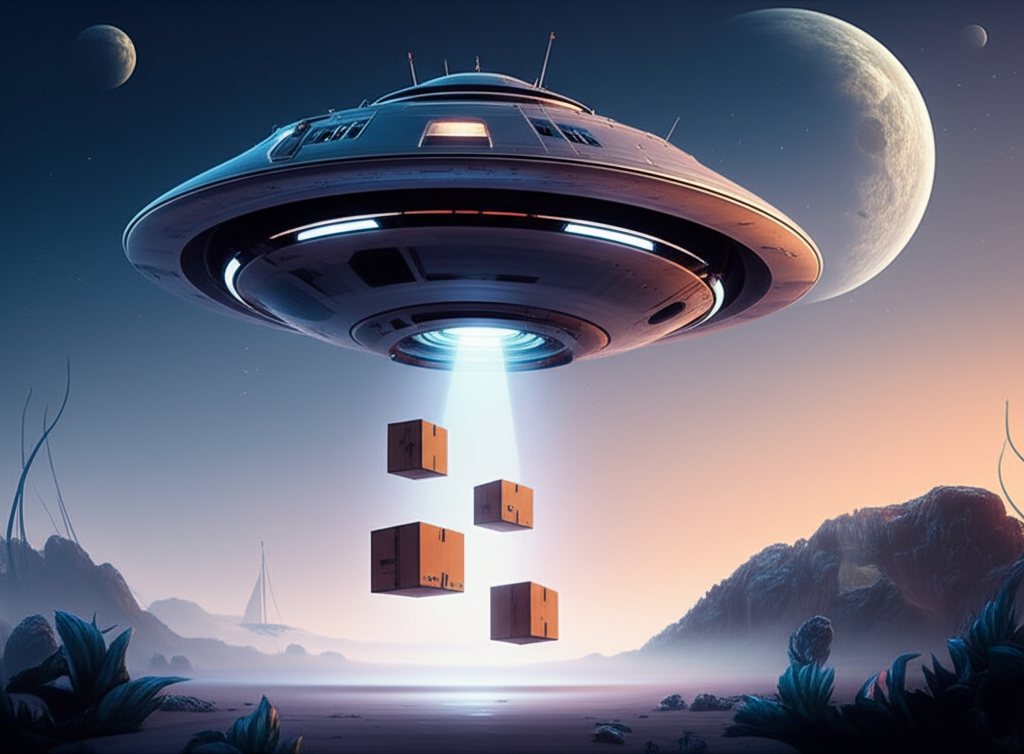 Alien ship ready